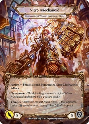 Construct Nitro Mechanoid // Nitro Mechanoid (Marvel) — Flesh and Blood card