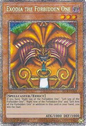 Exodia the Forbidden One (Starlight Rare) — Yu-Gi-Oh! card