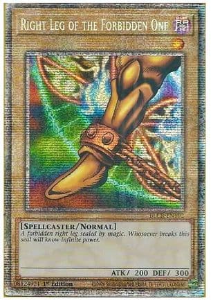 Right Leg of the Forbidden One (Starlight Rare) — Battles of Legend: Crystal Revenge