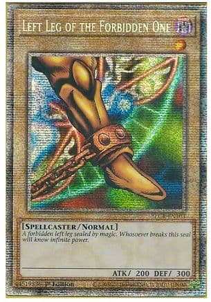 Left Leg of the Forbidden One (Starlight Rare) — Battles of Legend: Crystal Revenge