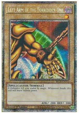 Left Arm of the Forbidden One (Starlight Rare) — Yu-Gi-Oh! card