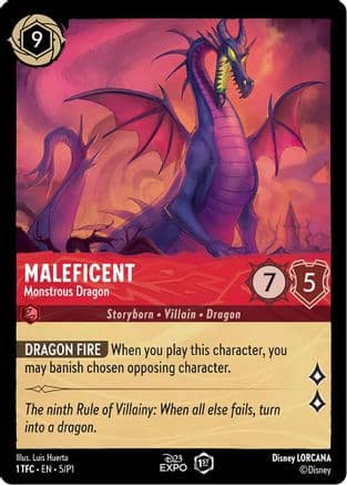 Maleficent - Monstrous Dragon — D23 Promos