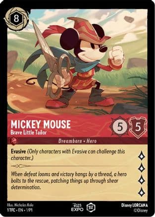 Mickey Mouse - Brave Little Tailor — D23 Promos