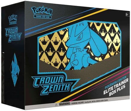 Crown Zenith Pokemon Center Elite Trainer Box Plus — Crown Zenith