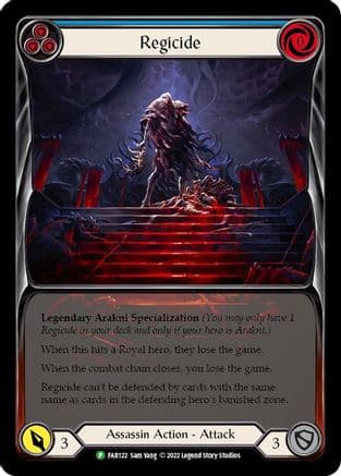 Regicide - FAB122 — Flesh and Blood: Promo Cards