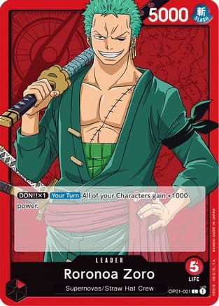Roronoa Zoro (001) — Romance Dawn