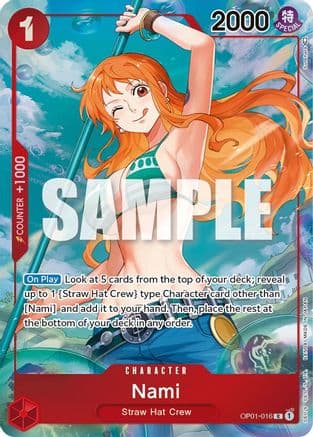 Nami (Parallel) — One Piece Card Game card