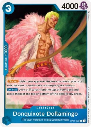 Donquixote Doflamingo (073) — Romance Dawn