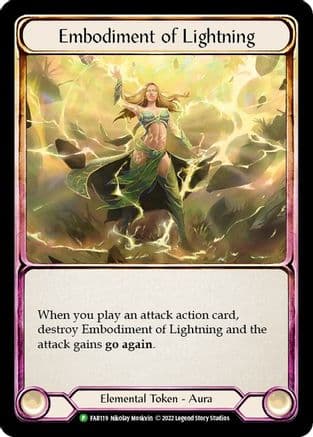 Embodiment of Lightning - FAB119 — Flesh and Blood: Promo Cards