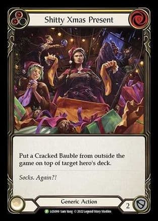 Shitty Xmas Present - LGS099 — Flesh and Blood: Promo Cards
