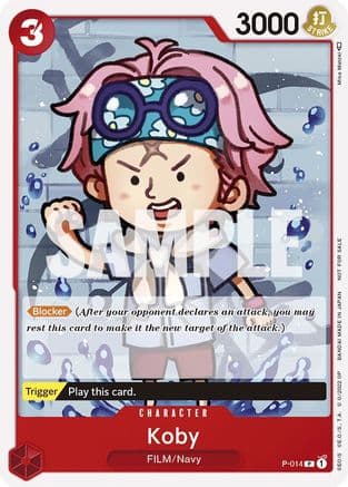 Koby (One Piece Film Red) — One Piece Promotion Cards