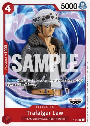 Trafalgar Law (One Piece Film Red) — One Piece Promotion Cards