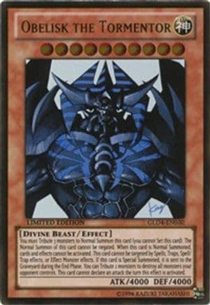 Obelisk the Tormentor — Gold Series 4: Pyramids Edition