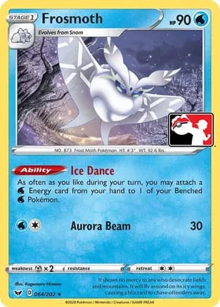 Frosmoth - 064/202 — Prize Pack Series Cards