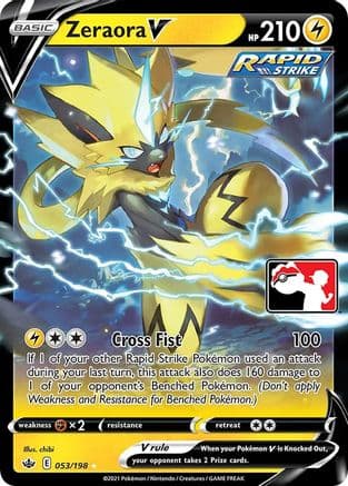 Zeraora V — Prize Pack Series Cards Pokémon TCG card by 5ban Graphics