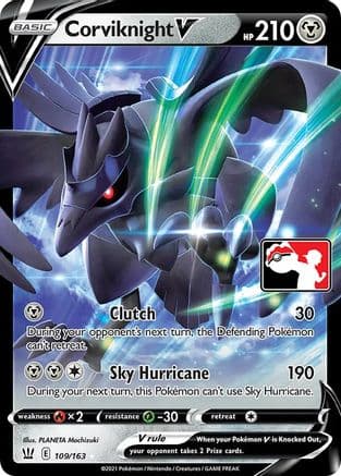 Corviknight V - 109/163 — Prize Pack Series Cards