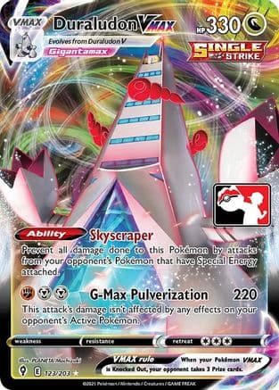 Duraludon VMAX - 123/203 — Prize Pack Series Cards Pokémon TCG card by PLANETA Mochizuki