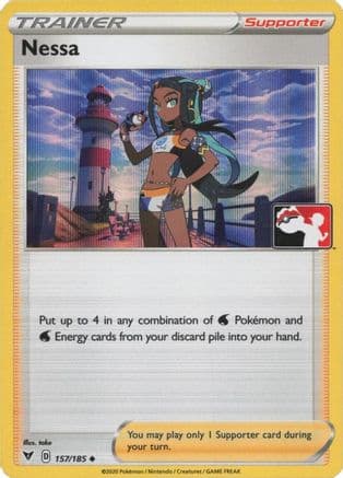 Nessa - 157/185 — Prize Pack Series Cards Pokémon TCG card by take