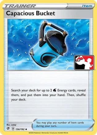 Capacious Bucket - 156/192 — Prize Pack Series Cards Pokémon TCG card by sadaji