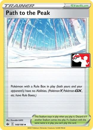 Path to the Peak - 148/198 — Prize Pack Series Cards Pokémon TCG card by Oswaldo KATO
