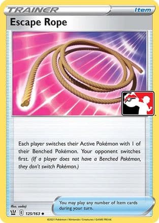 Escape Rope - 125/163 — Prize Pack Series Cards Pokémon TCG card by sadaji