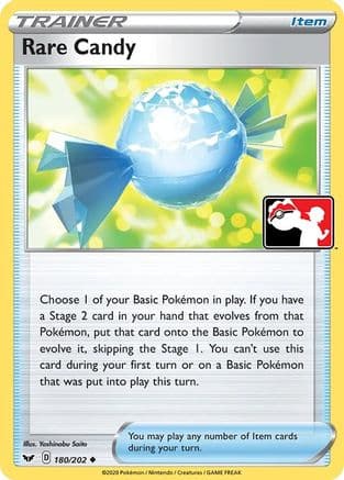 Rare Candy - 180/202 — Prize Pack Series Cards Pokémon TCG card by Yoshinobu Saito