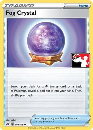 Fog Crystal - 140/198 — Prize Pack Series Cards Pokémon TCG card by sadaji