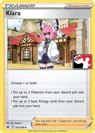 Klara - 145/198 — Prize Pack Series Cards