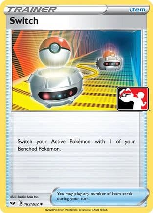 Switch - 183/202 — Prize Pack Series Cards Pokémon TCG card by Studio Bora Inc.