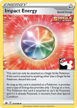 Impact Energy - 157/198 — Prize Pack Series Cards