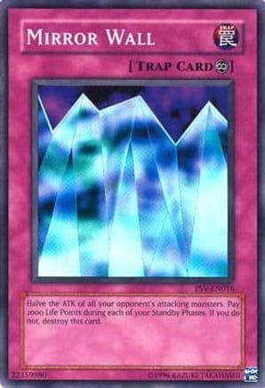 Mirror Wall — Pharaoh's Servant (Worldwide English) Yu-Gi-Oh! card by KAZUKI TAKAHASHI