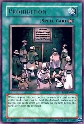 Prohibition — Pharaoh's Servant (Worldwide English)