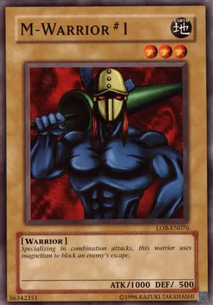 M-Warrior #1 — Legend of Blue Eyes White Dragon (Worldwide English)