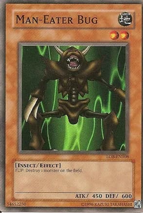 Man-Eater Bug — Legend of Blue Eyes White Dragon (Worldwide English)