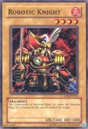 Robotic Knight — Legacy of Darkness (Worldwide English) Yu-Gi-Oh! card by KAZUKI TAKAHASHI