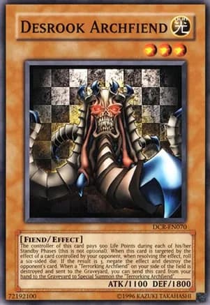 Desrook Archfiend — Dark Crisis (Worldwide English)