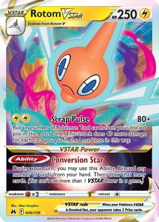 Rotom VSTAR — SWSH: Crown Zenith Pokémon TCG card by 5ban Graphics