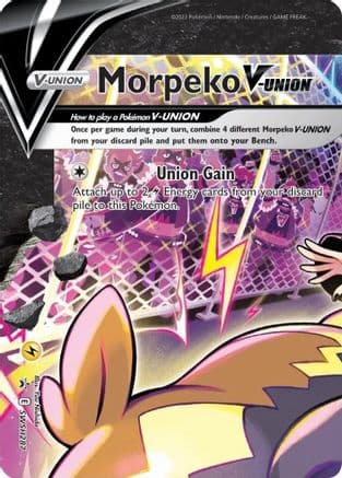 Morpeko V-Union - SWSH287 — SWSH: Sword & Shield Promo Cards
