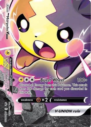 Morpeko V-Union - SWSH289 — SWSH: Sword & Shield Promo Cards Pokémon TCG card by 5ban Graphics