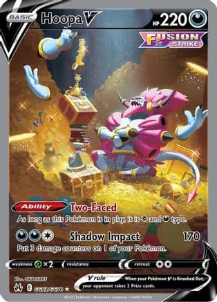Hoopa V — Crown Zenith: Galarian Gallery Pokémon TCG card by OKACHEKE