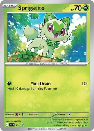 SV: Scarlet & Violet Promo Cards — Pokémon TCG set
