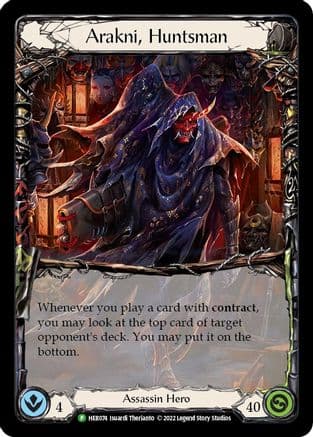 Arakni, Huntsman - HER074 — Flesh and Blood: Promo Cards Flesh and Blood card by Isuardi Therianto