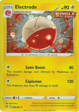 Electrode - 088/264 (Cosmos Holo) — Miscellaneous Cards & Products