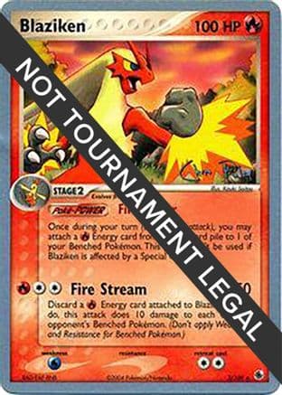 Blaziken - 2004 (Chris Fulop) — World Championship Decks Pokémon TCG card by Chris Fulop