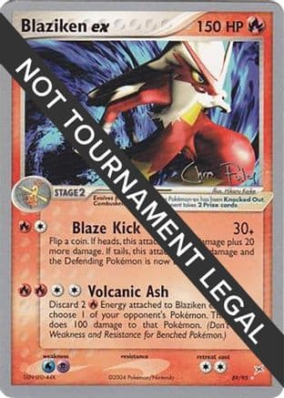 Blaziken ex - 2004 (Chris Fulop) — World Championship Decks Pokémon TCG card by Chris Fulop