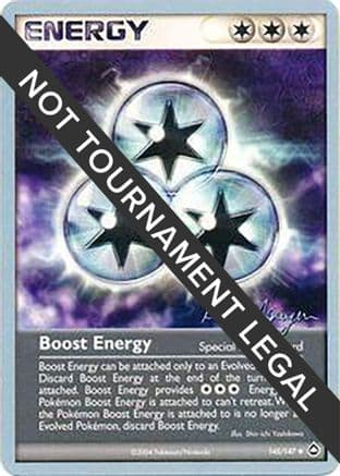 Boost Energy - 2004 (Kevin Nguyen) — World Championship Decks Pokémon TCG card by Kevin Nguyen