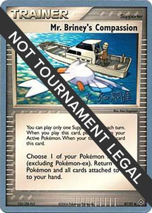 Mr. Briney's Compassion - 2004 (Tsuguyoshi Yamato) — World Championship Decks Pokémon TCG card by Tsuguyoshi Yamato