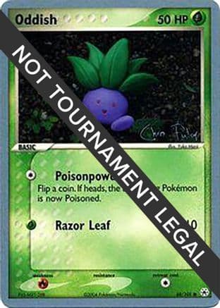 Oddish - 2004 (Chris Fulop) — World Championship Decks Pokémon TCG card by Chris Fulop
