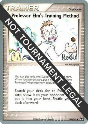 Professor Elm's Training Method - 2004 (Reed Weichler) — World Championship Decks Pokémon TCG card by Reed Weichler