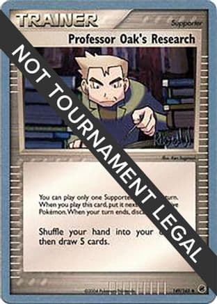 Professor Oak's Research - 2004 (Reed Weichler) — World Championship Decks Pokémon TCG card by Reed Weichler